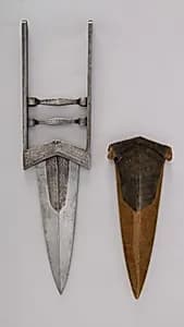 Dagger (Katar) with Sheath by Unknown Artist