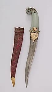 Dagger (Khanjar) with Sheath by Unknown Artist