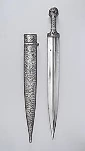 Dagger (Kindjal) with Sheath by Unknown Artist