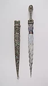 Dagger (Kindjal) with Sheath by Unknown Artist