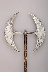Double-bladed Processional Axe by Unknown Artist