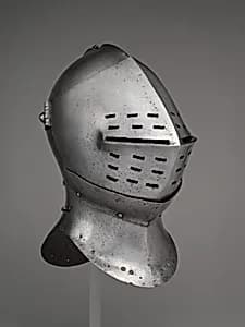 Foot-Combat Helm by Unknown Artist