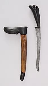 Knife (Bade-bade) with Sheath by Unknown Artist
