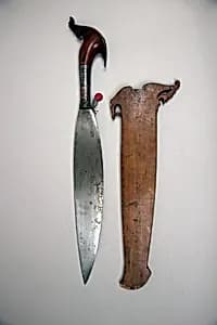 Knife (Barong) with Sheath by Unknown Artist
