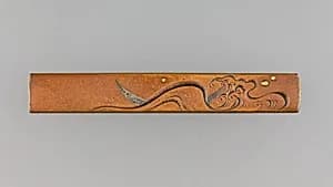 Knife Handle (Kozuka) by Iwama Masayoshi