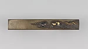 Knife Handle (Kozuka) by Marukawa Hiroyoshi