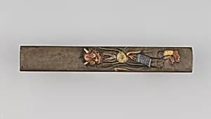 Knife Handle (Kozuka) by Hamano Toshihiro
