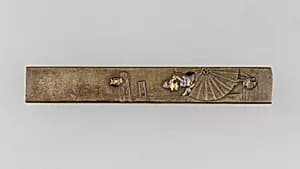 Knife Handle (Kozuka) by Hamano Toshihiro