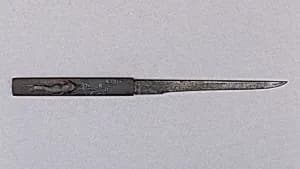 Knife Handle (Kozuka) with Blade by Unknown Artist