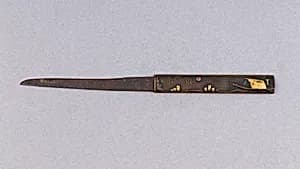 Knife Handle (Kozuka) with Blade by Unknown Artist