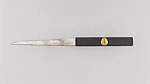 Knife Handle (Kozuka) with Blade by Unknown Artist