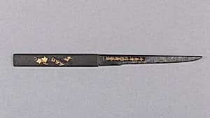 Knife Handle (Kozuka) with Blade by Unknown Artist
