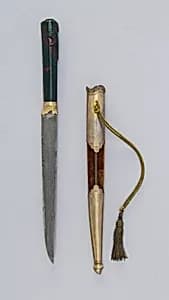 Knife (Kard) with Sheath by Unknown Artist