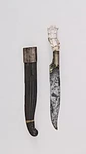 Knife (Piha Kaetta) with Sheath by Unknown Artist