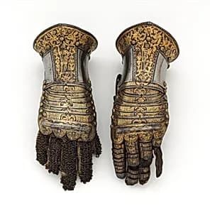 Pair of Gauntlets by Unknown Artist