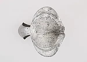 Pair of Knee Defenses (Poleyns) by Unknown Artist