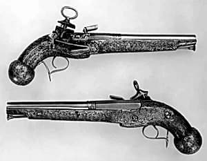 Pair of Miquelet Pistols by Unknown Artist