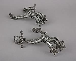 Pair of Rowel Spurs by Unknown Artist