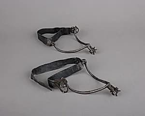 Pair of Rowel Spurs by Unknown Artist