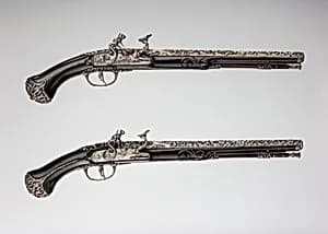 Pair of Snaphaunce Pistols by Unknown Artist