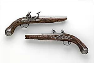 Pair of Snaphaunce Pistols by Unknown Artist
