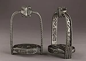 Pair of Stirrups by Unknown Artist