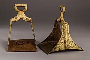 Pair of Stirrups by Unknown Artist