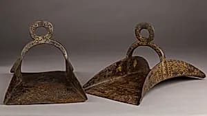 Pair of Stirrups by Unknown Artist