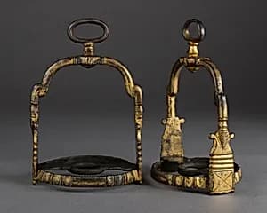 Pair of Stirrups by Unknown Artist