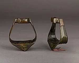 Pair of Stirrups by Unknown Artist