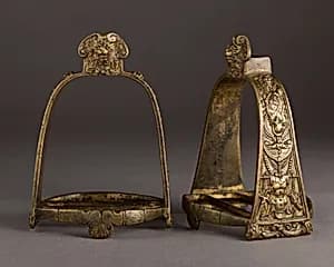 Pair of Stirrups by Unknown Artist