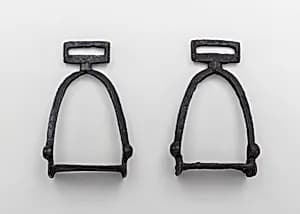 Pair of Stirrups by Unknown Artist