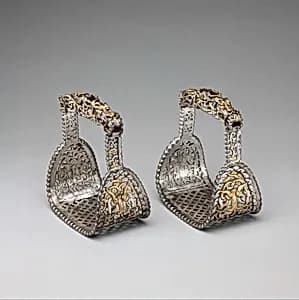 Pair of Stirrups (<i>yob</i>) by Unknown Artist