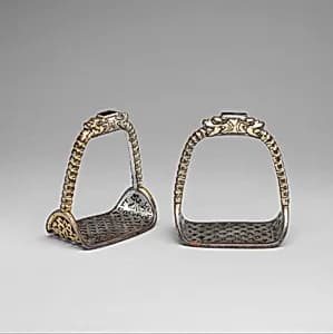 Pair of Stirrups (Yob Cha) by Unknown Artist