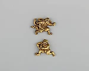 Pair of Sword-Grip Ornaments (Menuki) by Unknown Artist
