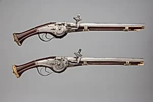 Pair of Wheellock Pistols by Unknown Artist