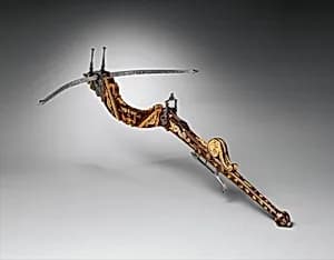 Pellet and Bolt Crossbow by Unknown Artist