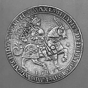 Presentation Coin of Maximilian I by Ulrich Ursentaler