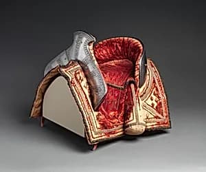 Set of Saddle Steels by Unknown Artist