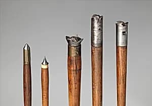 Six Crossbow Bolts by Unknown Artist