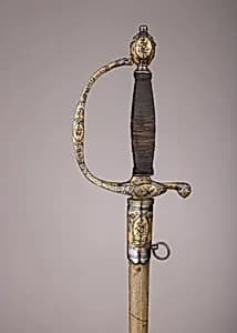 Smallsword with Scabbard by Unknown Artist