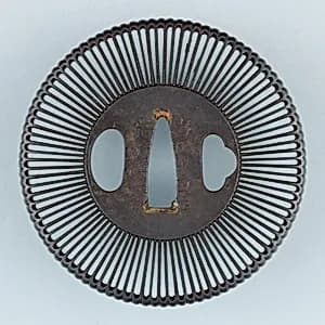 Sword Guard (<i>Tsuba</i>) by Shōami Denbei