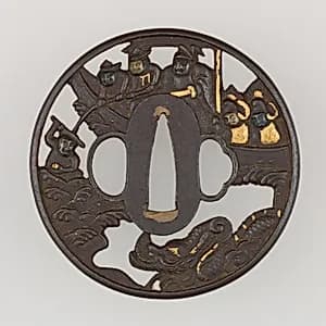 Sword Guard (Tsuba) by Unknown Artist