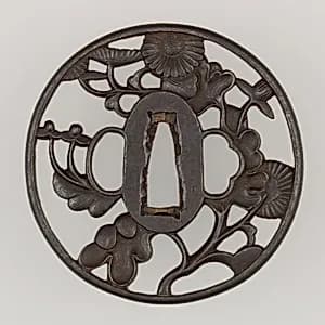 Sword Guard (Tsuba) by Unknown Artist