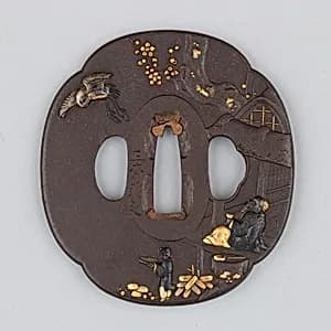 Sword Guard (Tsuba) by Unknown Artist