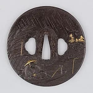 Sword Guard (Tsuba) by Unknown Artist