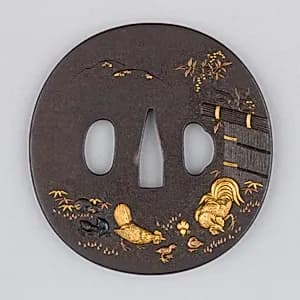 Sword Guard (Tsuba) by Unknown Artist