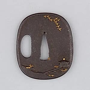 Sword Guard (Tsuba) by Unknown Artist