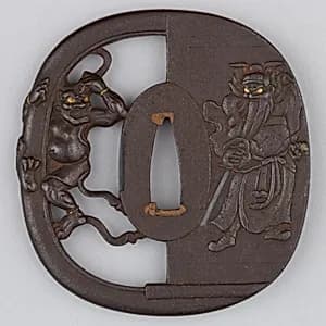 Sword Guard (Tsuba) by Unknown Artist