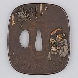 Sword Guard (Tsuba) by Unknown Artist